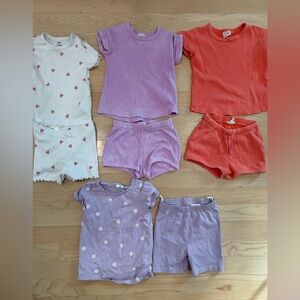 18-month matching sets for summer!